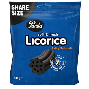 Panda salted licorice twists 500 g