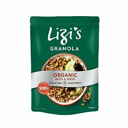 Lizi's organic nuts & seeds granola 400 g