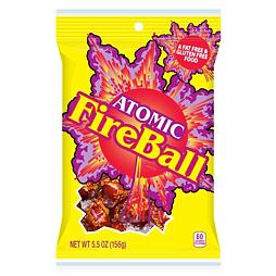 Atomic Fireball pálivé bonbony s příchutí skořice 156 g