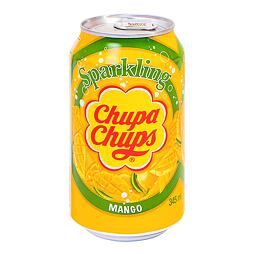Chupa Chups sycená limonáda s příchutí manga 345 ml