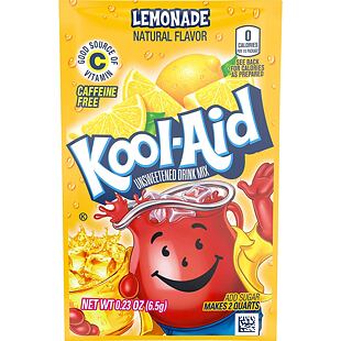 Kool Aid nápoj v prášku s příchutí citronu 6,5 g