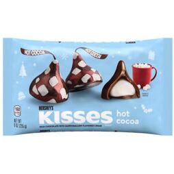 Hershey's Kisses hot cocoa milk chocolate kisses 255 g