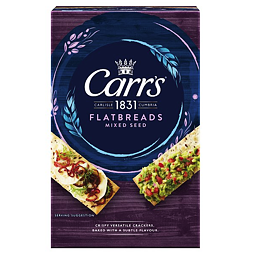 Carr's Flatbread krekry se směsí semínek 150 g