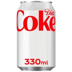 Coca-Cola Diet sycená limonáda bez cukru 330 ml