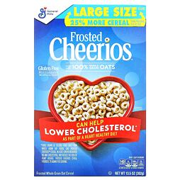 Cheerios Frosted cereální kroužky v cukrové polevě 382 g