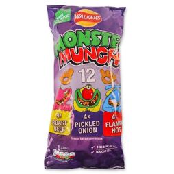 Monster Munch mix kukuřičných snacků 12 x 20 g