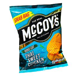 McCoy's bramborové chipsy s příchutí thajského sladkého kuřete 45 g