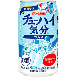 Sangaria Chu-Hi Kibun alkoholický nápoj s příchutí ramune 6 % 350 ml