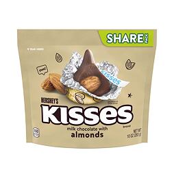 Hershey's Kisses pusinky z mléčné čokolády s mandlemi 283 g