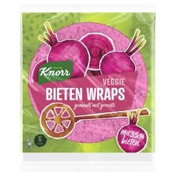 Knorr wheat tortillas with beetroot 370 g