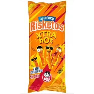 Risketos hot corn snack with cheese flavor 120 g