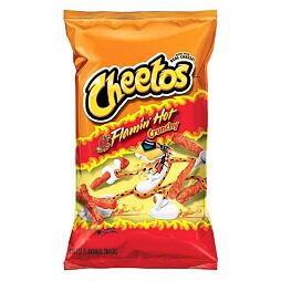 Cheetos Flamin' Hot Crunchy Cheesy Corn Crisps 226.8g