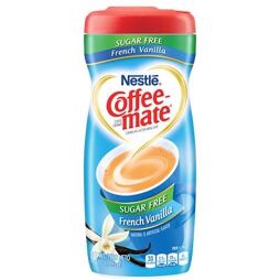 Coffee-Mate sušená smetana bez cukru s příchutí francouzské vanilky 289,1 g