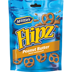Flipz McVitie's peanut butter pretzels 90 g