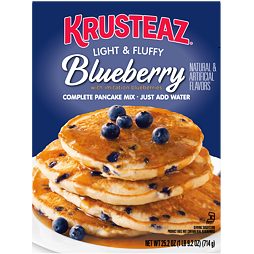 Krusteaz pancake mix with blueberry flavor 714 g