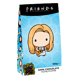 Friends Phoebe dark chocolate with pieces of honey 150 g