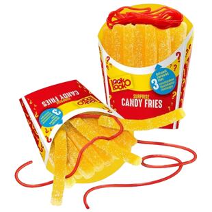 Look o Look gelatin candies in the shape of fries 115 g