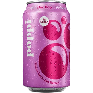 Poppi prebiotická kořeněná limonáda s příchutí třešně a vanilky 355 ml