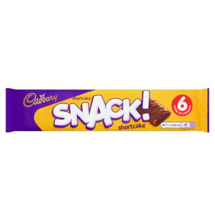Cadbury Shortcake sušenky s polevou z mléčné čokolády 6 x 20 g