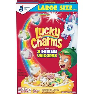 Lucky Charms cereal with pieces of marshmallows 422 g