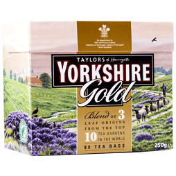 Yorkshire Gold černý čaj 80 ks 250 g