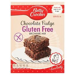 Betty Crocker mix for preparing gluten-free brownies with chocolate flavor 415 g