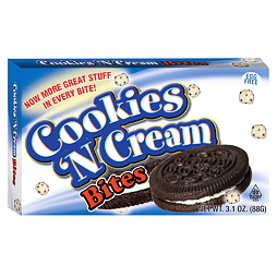 Cookies Dough Bites balls with filling with the flavor of cookies and cream 88 g