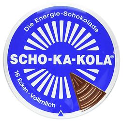 Scho-Ka-Kola milk chocolate with high caffeine content 100 g