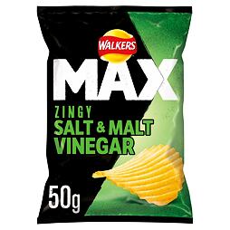 Walkers Max Zingy Salt & Vinegar 50 g