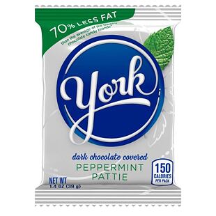York Pattie hořká čokoláda s mátovou příchutí 39 g