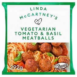 Linda McCartney's vegetariánské rajčatové a bazalkové 'masové' koule 292 g
