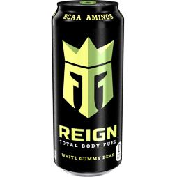 Reign White Gummy Bear energetický nápoj bez cukru s příchutí ananasu 473 ml