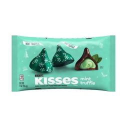 Hershey's Kisses pusinky z mléčné čokolády s náplní s příchutí máty 255 g