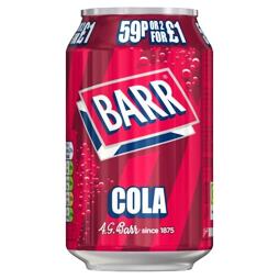 Barr cola soda 330 ml