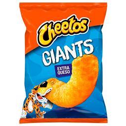 Cheetos Giants velké kukuřičné křupky s příchutí sýru 100 g