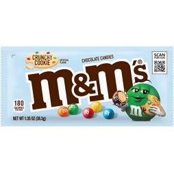 M&M's čokoládové bonbonky s náplní z křupavé sušenky 38,3 g