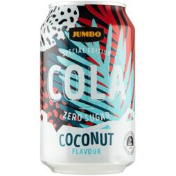 Jumbo sycený kolový nápoj s příchutí kokosu 330 ml