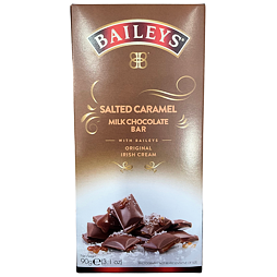 Baileys mléčná čokoláda s likérem a s příchutí slaného karamelu 90 g