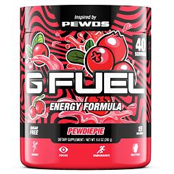 G FUEL PewDiePie cranberry and fruit instant energy drink 280 g
