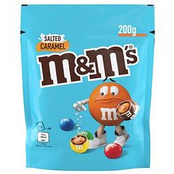 M&M's čokoládové bonbonky v cukrové skořápce s příchutí slaného karamelu 200 g