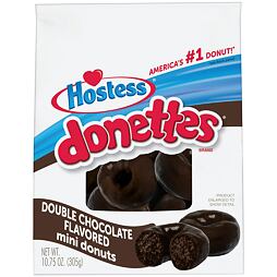 Hostess Donettes mini čokoládové donuty s čokoládovou polevou 305 g