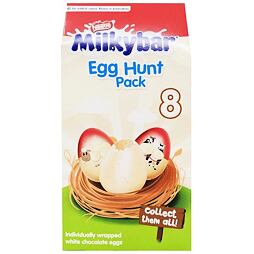 Nestlé Milkybar vajíčka z bílé čokolády 120 g