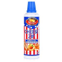 Cheese Zip pasteurized melted sauce with cheese flavor in spray 227 g