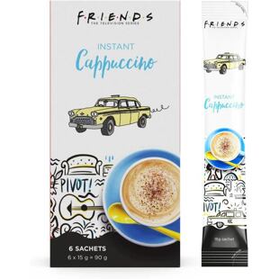 FRIENDS instantní káva pro přípravu kávy Cappuccino 6 x 15 g