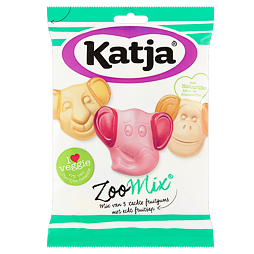 Katja chewing candies with fruit flavors in the shape of animals 255 g