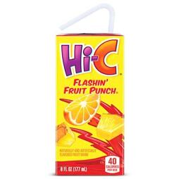 Hi-C Flashin' drink with fruit punch flavor 177 ml