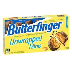 Butterfinger Unwrapped Minis Theater Box 79 g