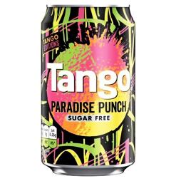 Tango sycená limonáda s příchutí punče bez cukru 330 ml