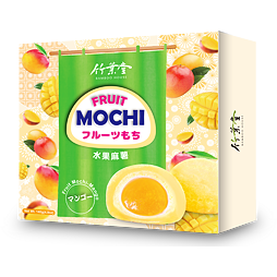 Bamboo Japanese Mochi cookies with mango flavor 140 g