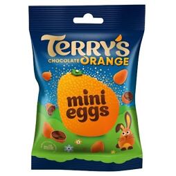 Terry's čokoládová vajíčka s příchutí pomeranče 80 g